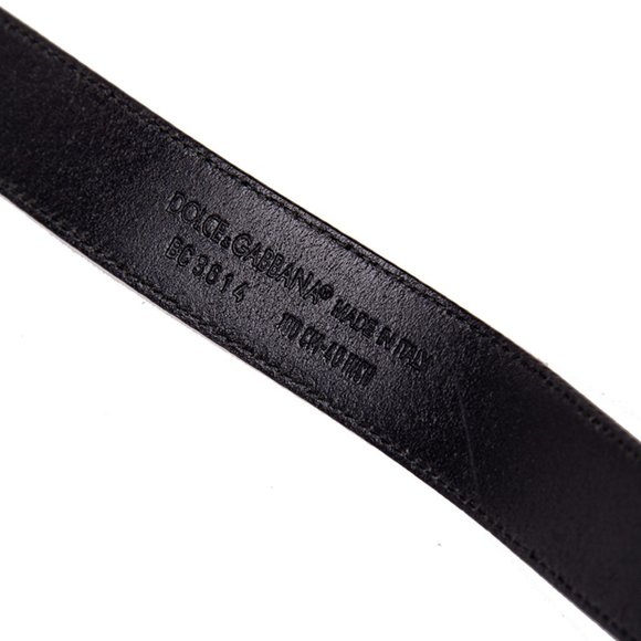 DOLCE & GABBANA BLACK FASHION BELT | WOMENS main image 4